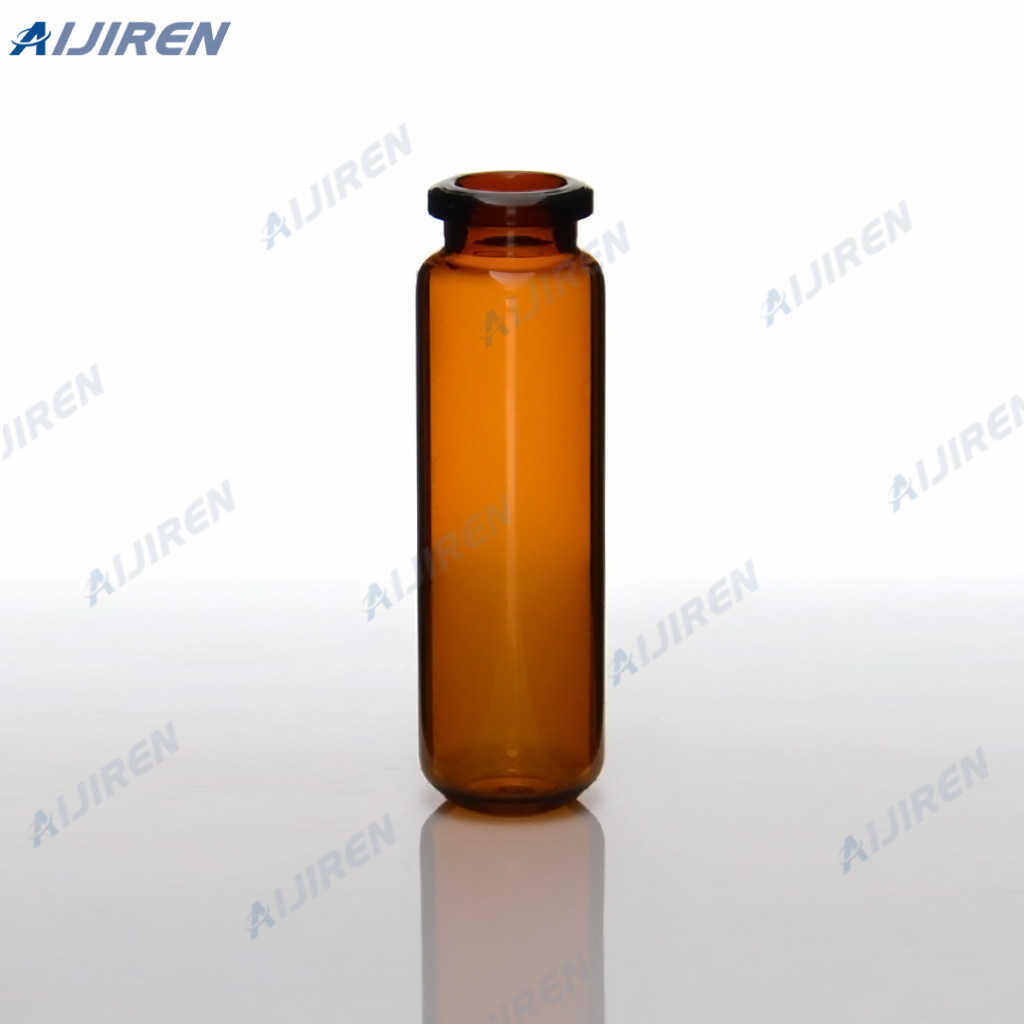 common use volume 20 mL beveled edge crimping headspace vial caps crimp